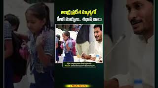 సీఎం గా చంద్రబాబు ప్రభుత్వ స్కూల్స్ లో కీలక మార్పులు chandrababu ysjagan pawankalyan appolitics [upl. by Nottarts]