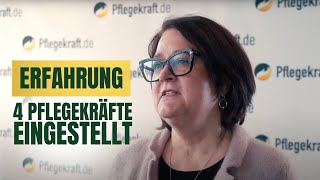 „Wir sind endlich in der Lage unter Bewerbern auszuwählen“  Erfahrungen mit Pflegekraftde [upl. by Jaan846]