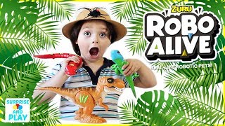 ROBO ALIVE Toy Collection Unboxing from Zuru Toys [upl. by Artenehs]