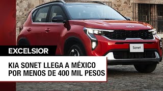 Kia Sonet 2024 la nueva SUV coreana que busca conquistar a los mexicanos [upl. by Theran]