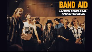 Band Aid Unseen Footage of quotDo They Know It s Christmasquot Rehearsals 1984 [upl. by Kcaj674]