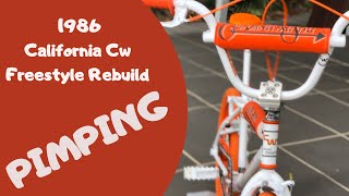 1986 California Cw Freestyle Rebuild PIMPING [upl. by Adlitam561]