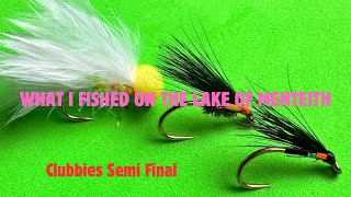 My 3 Top Flys for Lake of Menteith  Clubbies Semi Final [upl. by Billat]