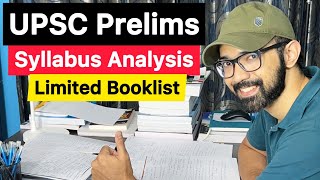 UPSC Prelims Syllabus Analysis amp Booklist [upl. by Lleinad278]