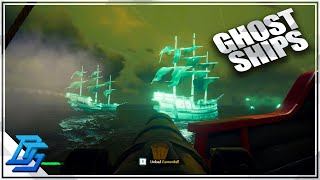 FIGHTING GHOST SHIPS THIS IS DIFFERENT Sea of Thieves Gameplay [upl. by Tal]