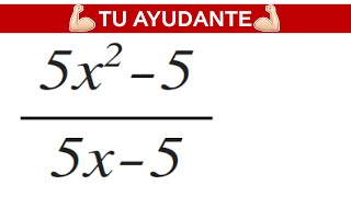 Simplificar Fracciones Algebraicas  Ejercicio Resuelto 1 [upl. by Leiram]