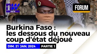 Burkina  les dessous du nouveau coup détat déjoué P1 [upl. by Ennairak]