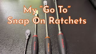 The Snap On Ratchets that are my most commonly used Ratchets [upl. by Tobie]