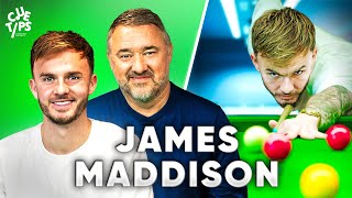 James Maddison On His Snooker Obsession Beckham amp Life At Spurs [upl. by Ardnahcal]