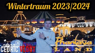 Phantasialand Wintertraum  Endlich wieder mit Feuerwerk  Vlog 2023  2024 [upl. by Ninnahc798]