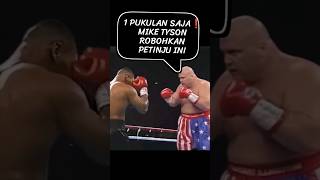 Hanya Sekali Pukul Mike Tyson Robohkan Butterbean [upl. by Nareik]