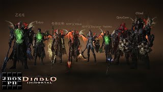 Full Inferno 4 Helliquary Raid  Diablo Immortal [upl. by Morrell]