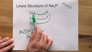 Draw the Lewis Structure of Na3P sodium phosphide [upl. by Sito228]