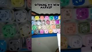 Opening my new marker very amazing marker viral newmarker opening [upl. by Roley]