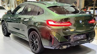 2023 BMW X4 xDrive20i M Sport  Anglesey Green Metallic Color  Exterior and Interior Details [upl. by Erodavlas]