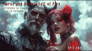 Fierna and Belial Veil of Fire  A Dark Fantasy Song Inspired by DampD [upl. by Assirok676]