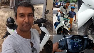 Speed அல்லது  Ather 450S Electric Vehicle  Budget Segment Test drive and Initial impression TAMIL [upl. by Nalac]