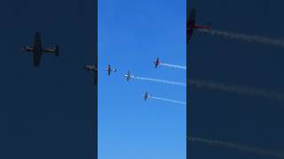 Aerobatic Team Flypast during Airshow shorts [upl. by Hamas]