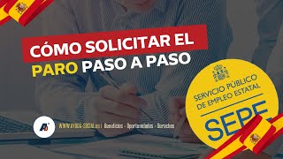 CÓMO SOLICITAR EL PARO PASO A PASO  AYUDASOCIALES [upl. by Eiramac149]