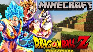 We Played a Dragon Ball Minecraft mod and it was INSANE Dragon Block C [upl. by Rialc503]