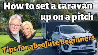 How to set a caravan up on a pitch [upl. by Siroled]