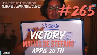 265 VICTORY  APR 20 TH matíasdestefano [upl. by Suiram]