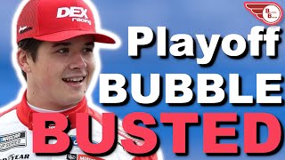 Harrison Burton Wins Daytona Demolition Derby Playoffs in Shambles NASCAR Cutline Drama [upl. by Nobe355]