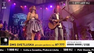 Aneta Langerová ft Michal Hrůza  Plamen LIVE  Světluška [upl. by Richela143]