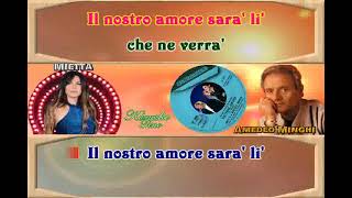 Karaoke Tino  Mietta amp Amedeo Minghi  Vattene Amore [upl. by Lougheed]