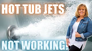 Why Your Hot Tub Jets not Working and How to Fix It [upl. by Zink]