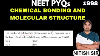 The number of antibonding electron pairs in O22 molecular ion on the basis of molecular orbital [upl. by Retnuh995]