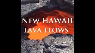 9192014  Hawaii lava flow spreading  Civil Defense Alert Update [upl. by Ziom]