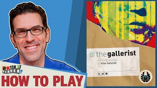 How to Play The Gallerist  Clip1  Overview of the game [upl. by Edya]