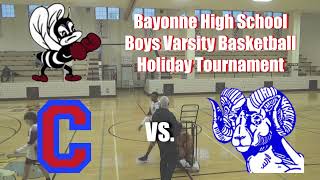 BAYONNE HIGH SCHOOL BOYS VARSITY HOLIDAY TOURNAMENT [upl. by Dagall541]