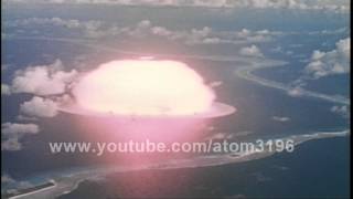 HD 1946 atomic bomb test operation crossroads Able shot in color [upl. by Mattah]