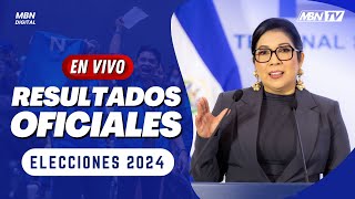 EnVivo Cadena Nacional TSE Brinda Resultados Oficiales de Elecciones Presidenciales y Diputados [upl. by Carmen]