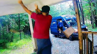 Angry Customer Throws Package at Delivery Driver [upl. by Baalbeer371]