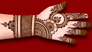 Very Easy mehndi designs  mehandi ka design  mehandi design  mehandi  cone designs mehdi design [upl. by Kinnon]