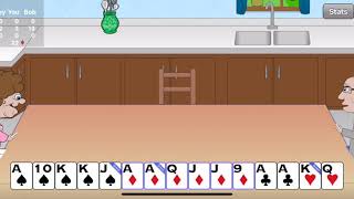 3 Hand Pinochle App Preview [upl. by Etnovaj]