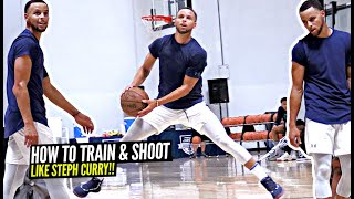 How Steph Curry Works On His Shot amp Game Exclusive Look On How The Best Shooter EVER Trains [upl. by Aschim]