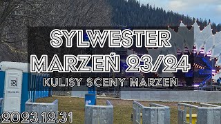 🔴Zakopane SYLWESTER MARZEŃ 2023 zwiedzamy scenę tuż przed rozpoczęciem imprezy 20231231 AMSR [upl. by Atsylac]