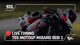 🔴LIVE TIMING TES MOTOGP MISANO SESI 1 [upl. by Drida]