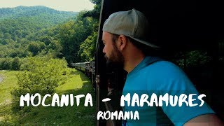 Mocanita  The steam train  Viseul de sus  MARAMURES  ROMANIA [upl. by Harbison]