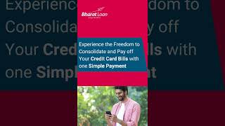 Clear Debt with One Simple Payment  Personal Loan up to ₹1Lakh  Bharatloan loanapp personalloan [upl. by Nyraa311]