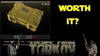 Epsilon Container Worth it Escape From Tarkov [upl. by Ydal]