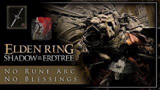 Divine Beast Dancing Lion · RL1 No Hit · No Blessing · Elden Ring [upl. by Timms]