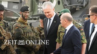 Bundesregierung will Bundeswehrpräsenz in Litauen ausbauen [upl. by Inod107]