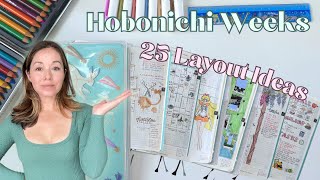 25 Hobonichi Weeks Layout Ideas  Inspiration for Your Journal  2024 [upl. by Llezo181]