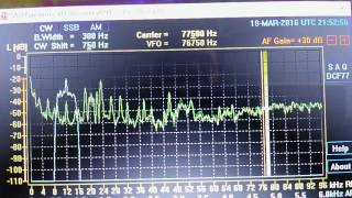 VLF  DCF77 time sincronization with TV CRT antenna [upl. by Prisca4]