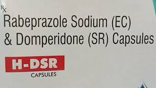 H dsr capsule uses in hindi  h dsr capsule price  hdsr capsule dose  tablet acidity [upl. by Drandell]